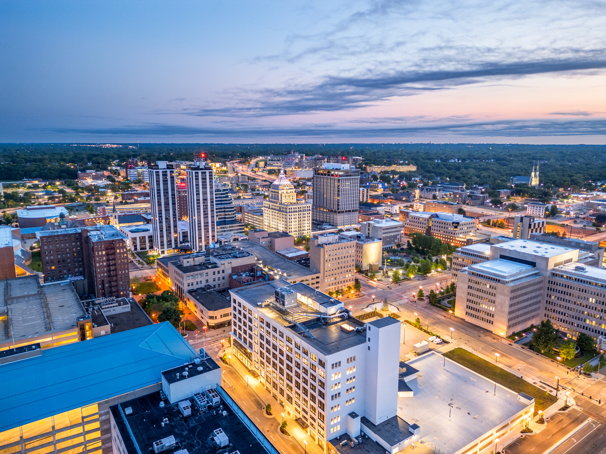 Panoramic Image of Peoria, IL